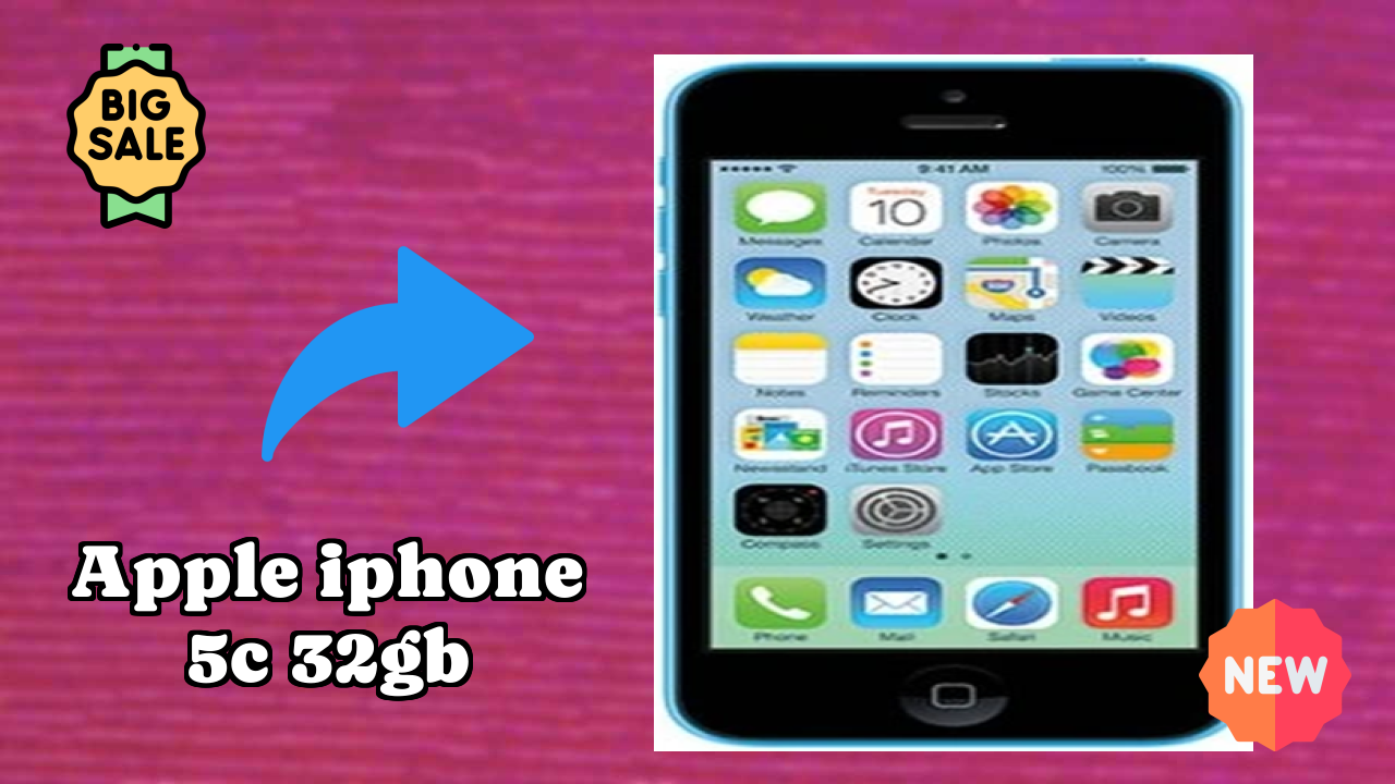 Apple IPhone 5c 32GB Display Size: 4.0 Inches (10.16 Cm) Screen Quality