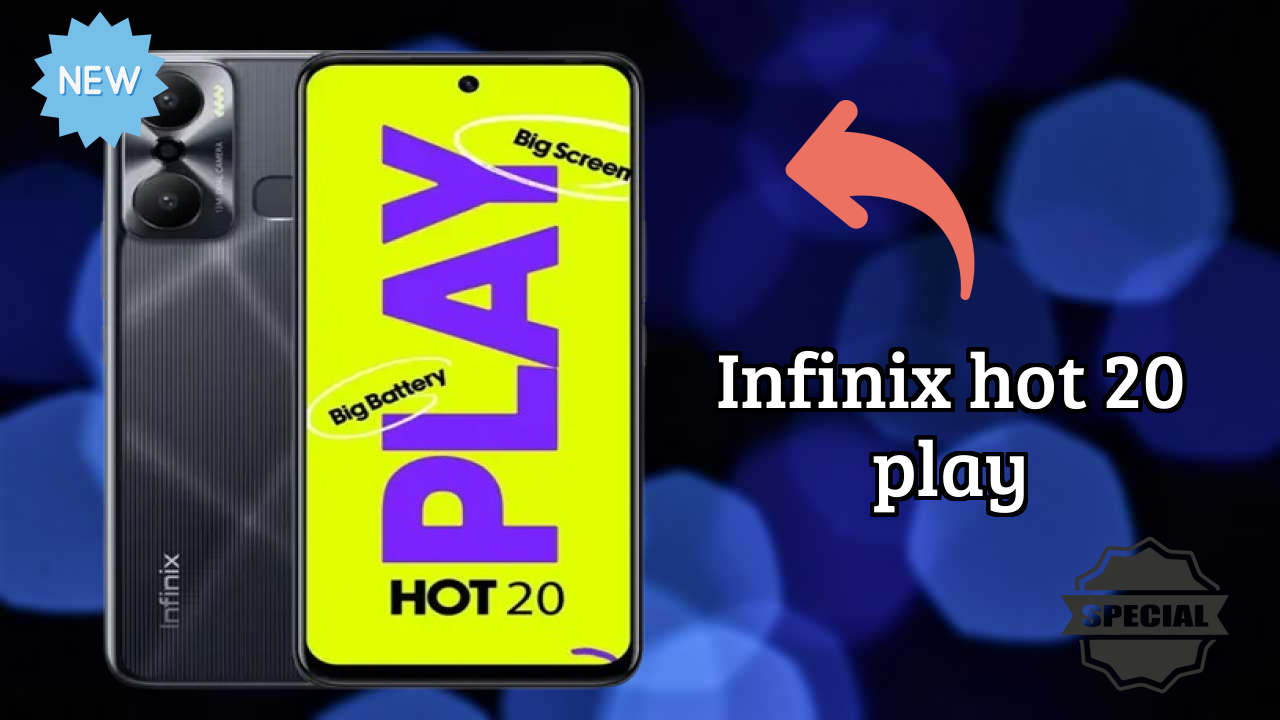 Infinix Hot 20 Play Display Size: 6.82 Inches (17.32 Cm) Screen Quality