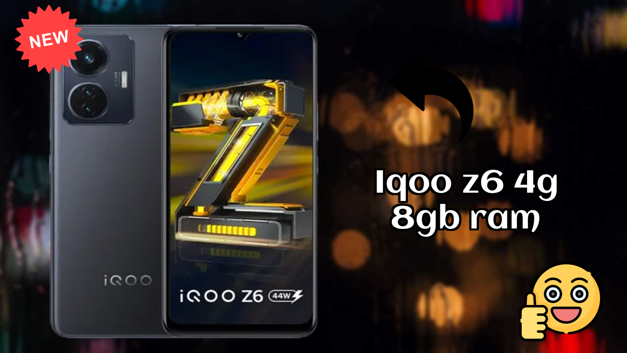 IQOO Z6 4G 8GB RAM Gaming Benchmarks with 8 GB RAM Performance