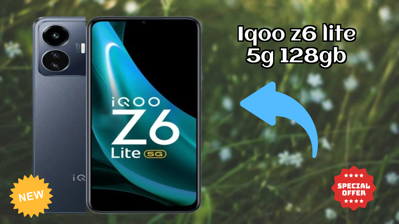 IQOO Z6 Lite 5G 128GB Display Analysis: 6.58 Inches (16.71 Cm) Screen