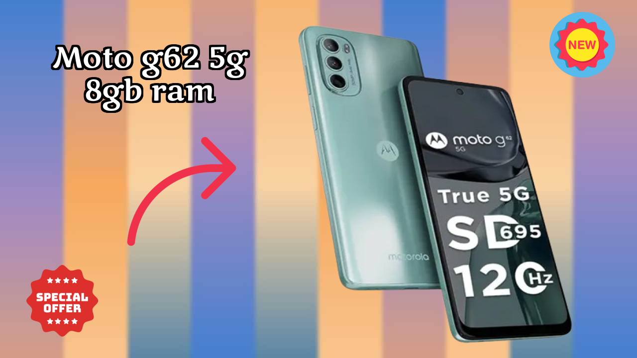 Moto G62 5G 8GB RAM Display Technology: IPS LCD Review