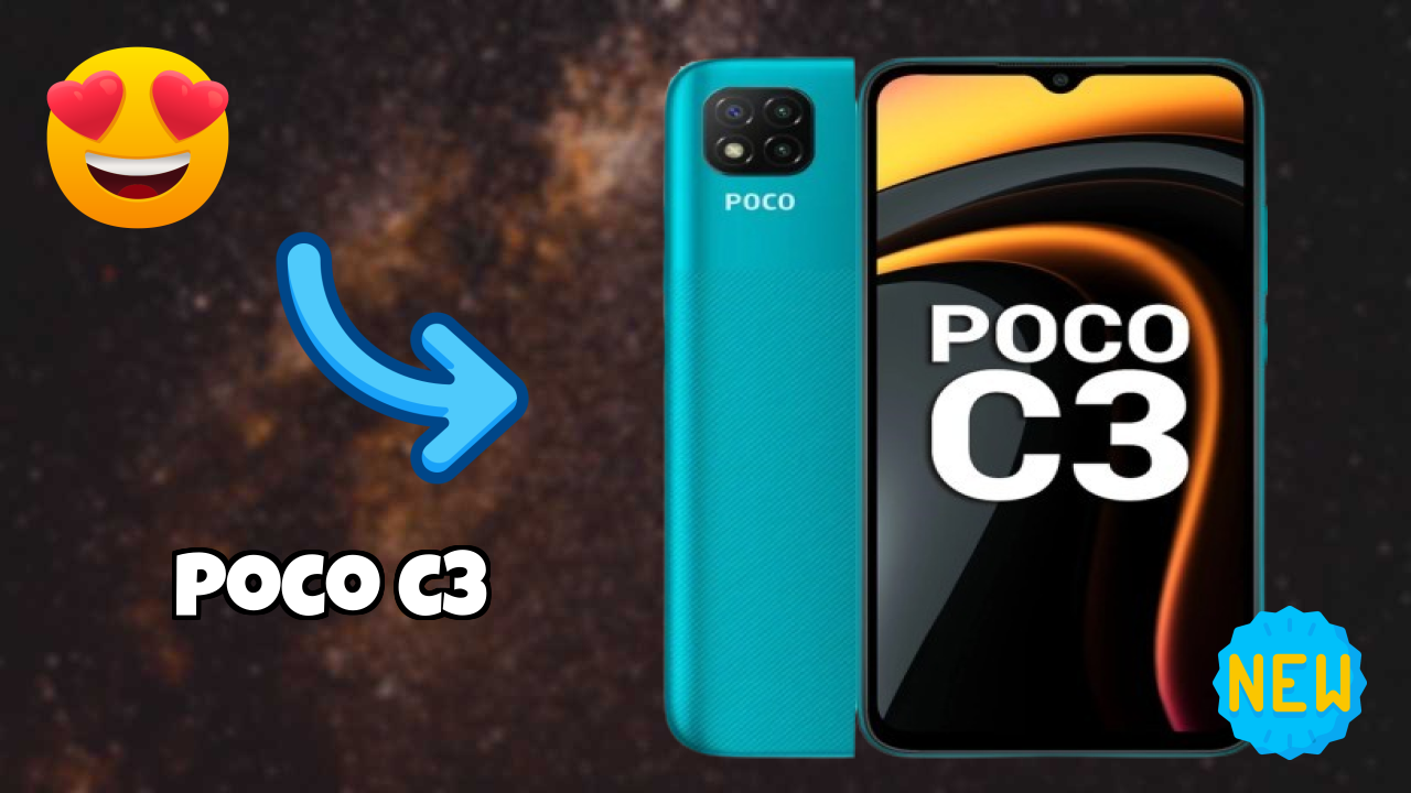 POCO C3 at ₹7,499 - Best Features Highlighted