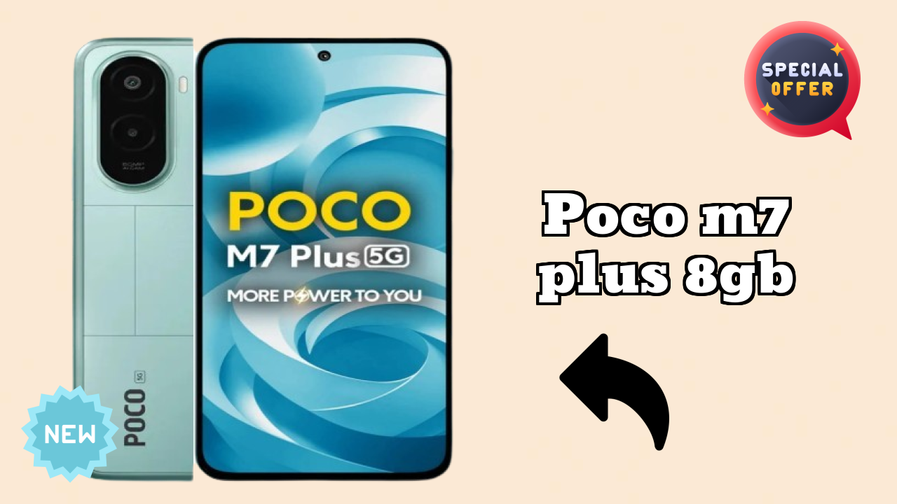 Best Budget Phone Alert: POCO M7 Plus 8GB Now at Just ₹13,999