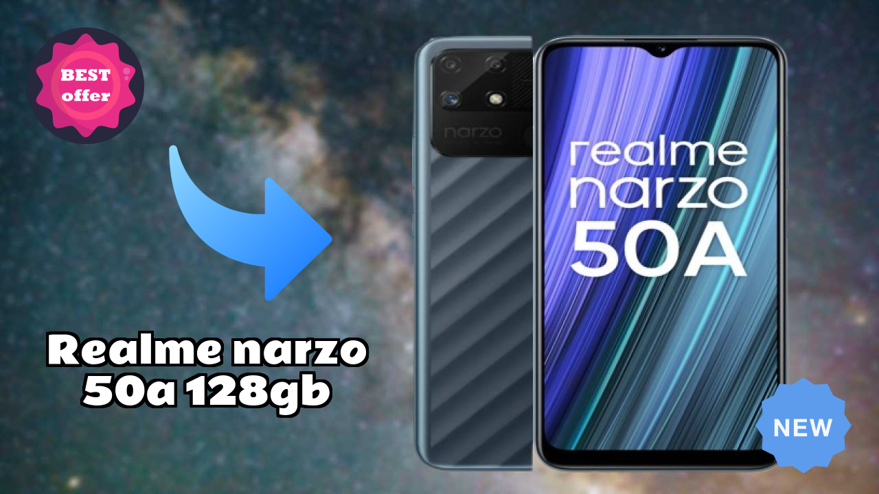 2026 Realme Narzo 50A 128GB Value For Money: Very Very Strong Display and 