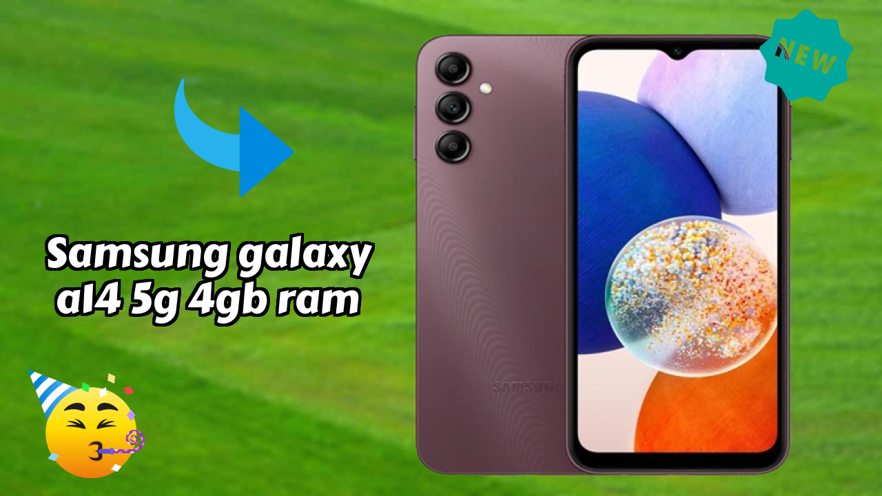 Samsung Galaxy A14 5G 4GB RAM Display Quality: PLS LCD Review