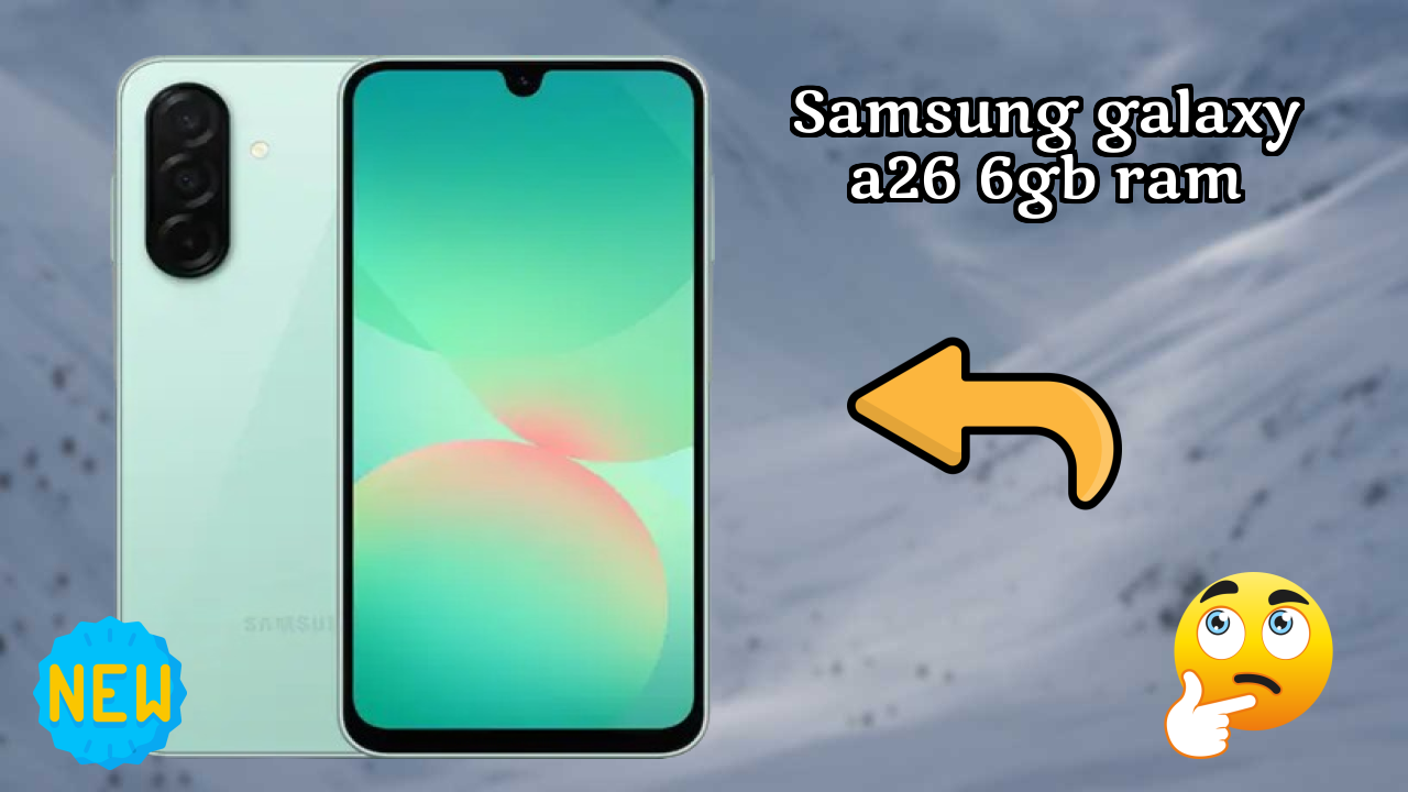 Samsung Galaxy A26 6GB RAM Camera Quality: 13 MP Front Camera Selfie Test