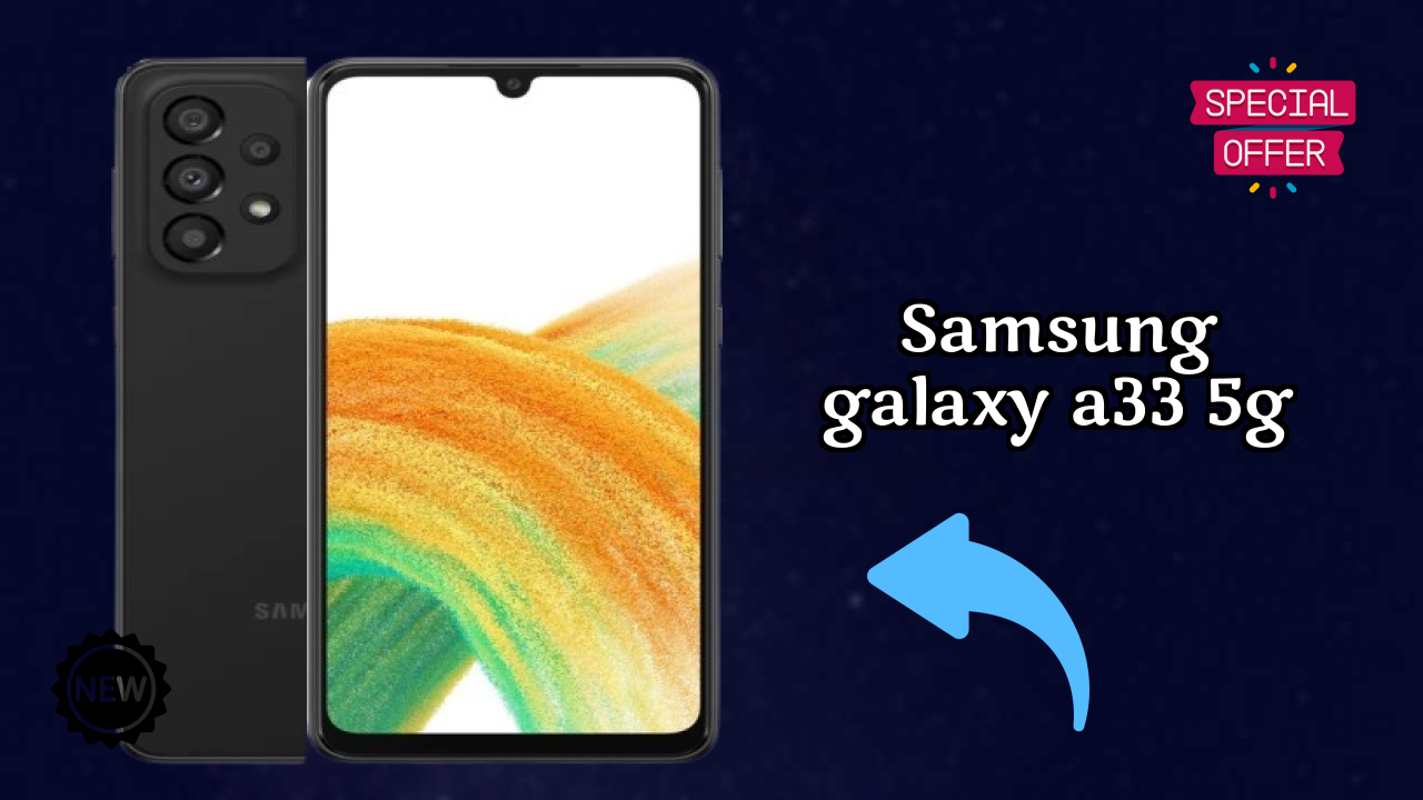 Samsung Galaxy A33 5G Display Technology: 6.4 Inches (16.26 Cm) Screen