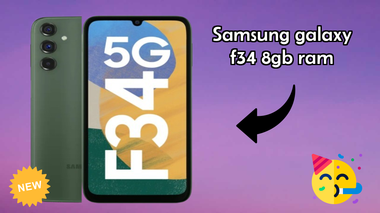 Samsung Galaxy F34 8GB RAM Display Size: 6.5 Inches (16.51 Cm) Screen Review