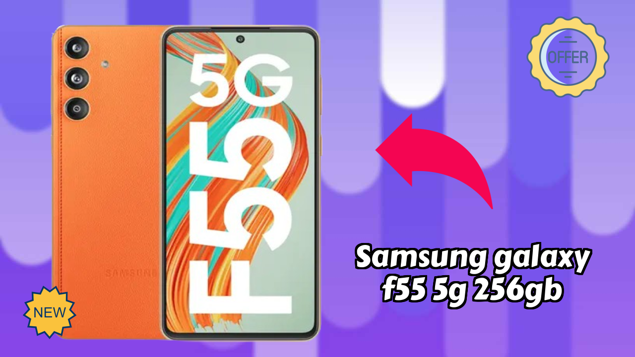 Samsung Galaxy F55 5G 256GB at ₹22,999 - Best Phone Under This Price