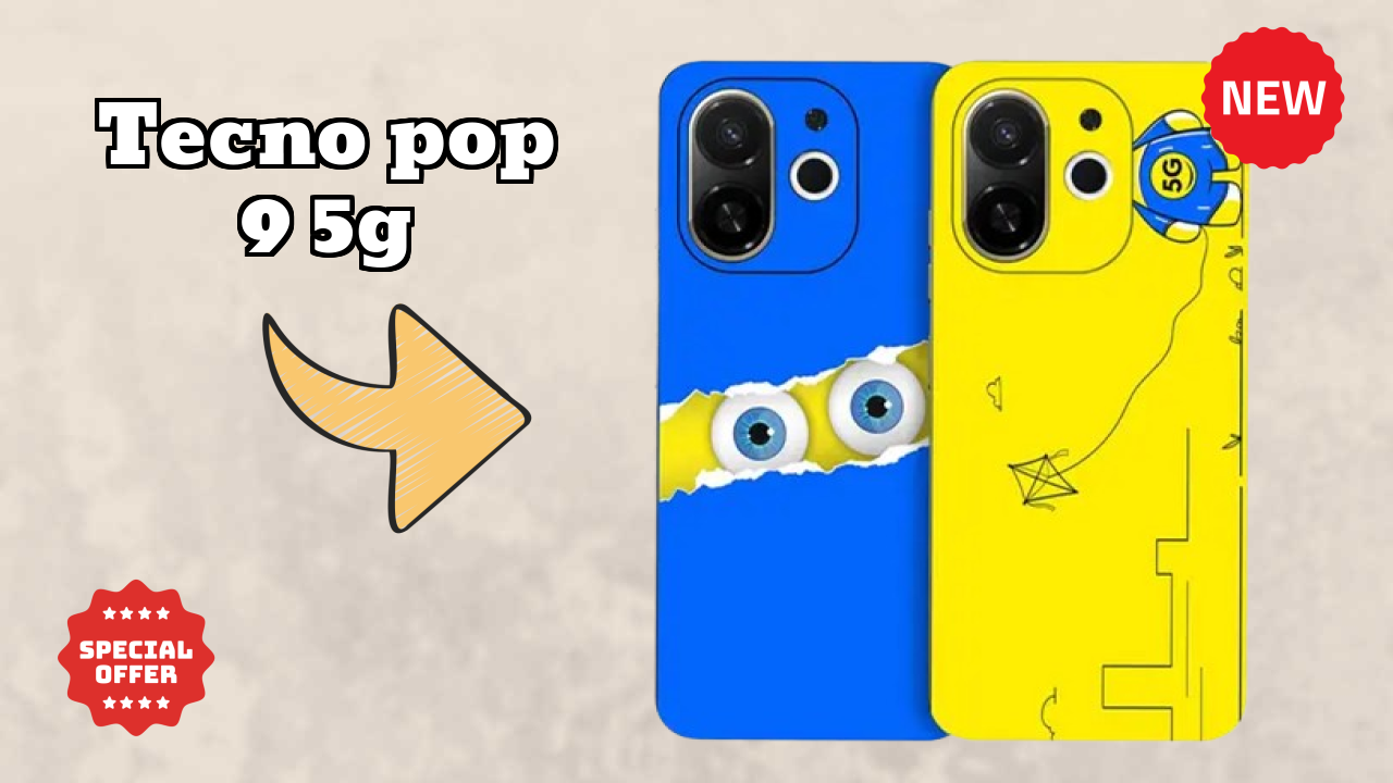 Tecno Pop 9 5G Display Technology: IPS LCD Review