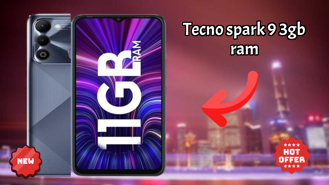 Tecno Spark 9 3GB RAM at ₹7,199 - Complete Buying Guide