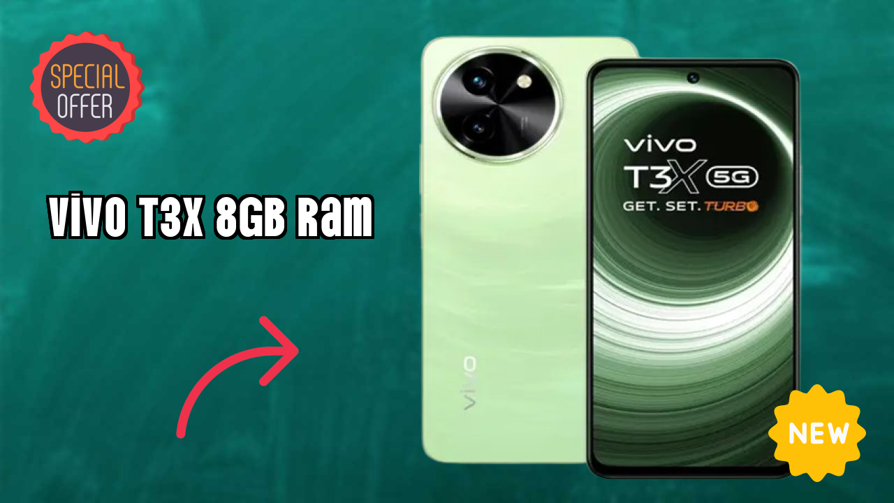 Vivo T3x 8GB RAM Display Technology: LCD Quality