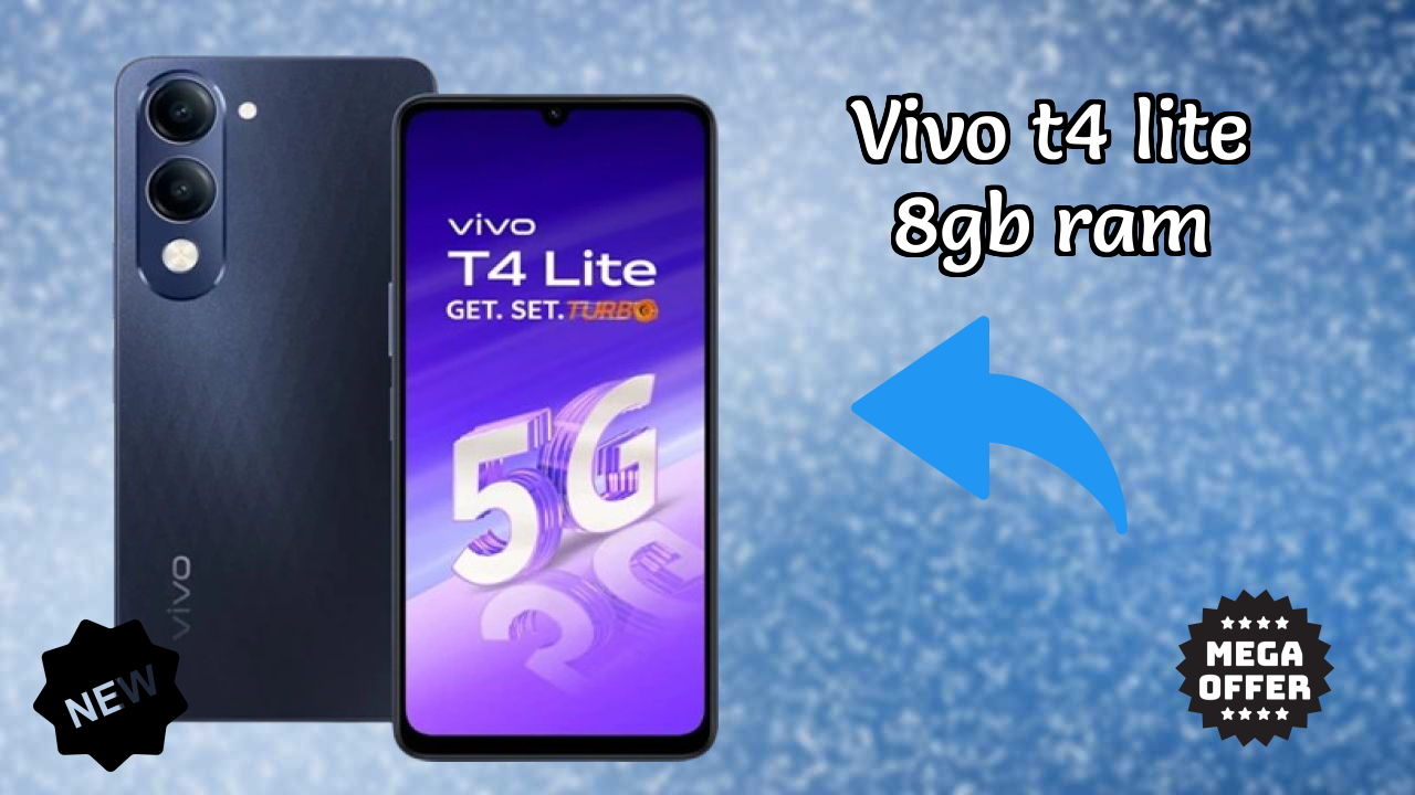 Vivo T4 Lite 8GB RAM Display Size: 6.74 Inches (17.12 Cm) Screen Review
