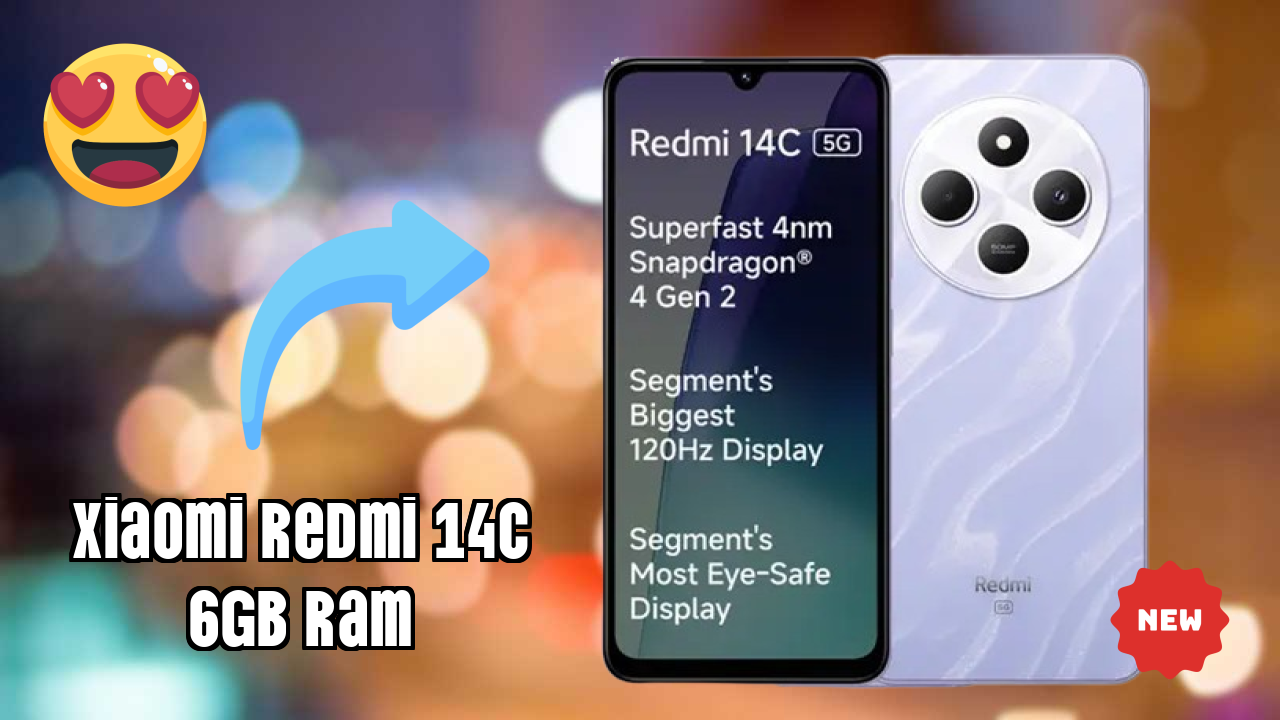 Xiaomi Redmi 14C 6GB RAM at ₹10,998 - Complete Specifications