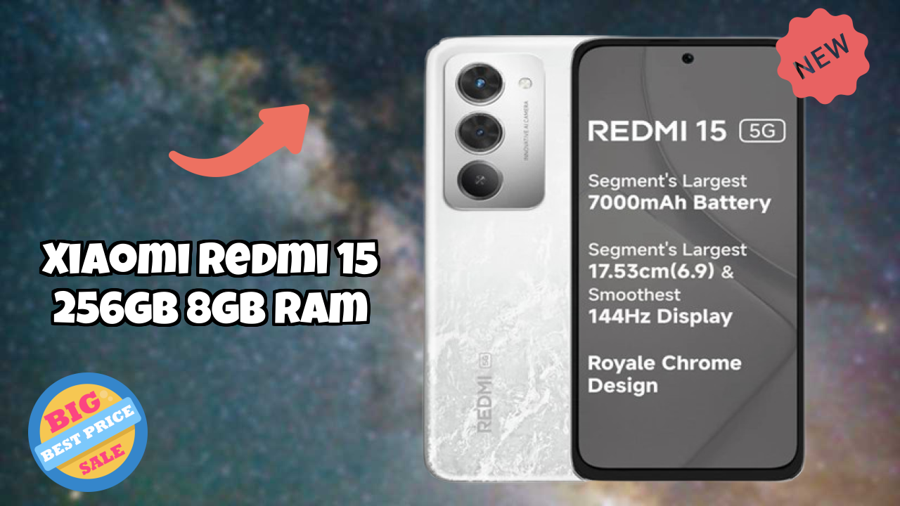Xiaomi Redmi 15 256GB 8GB RAM Display Review: 6.9 Inches (17.53 Cm) Screen Size