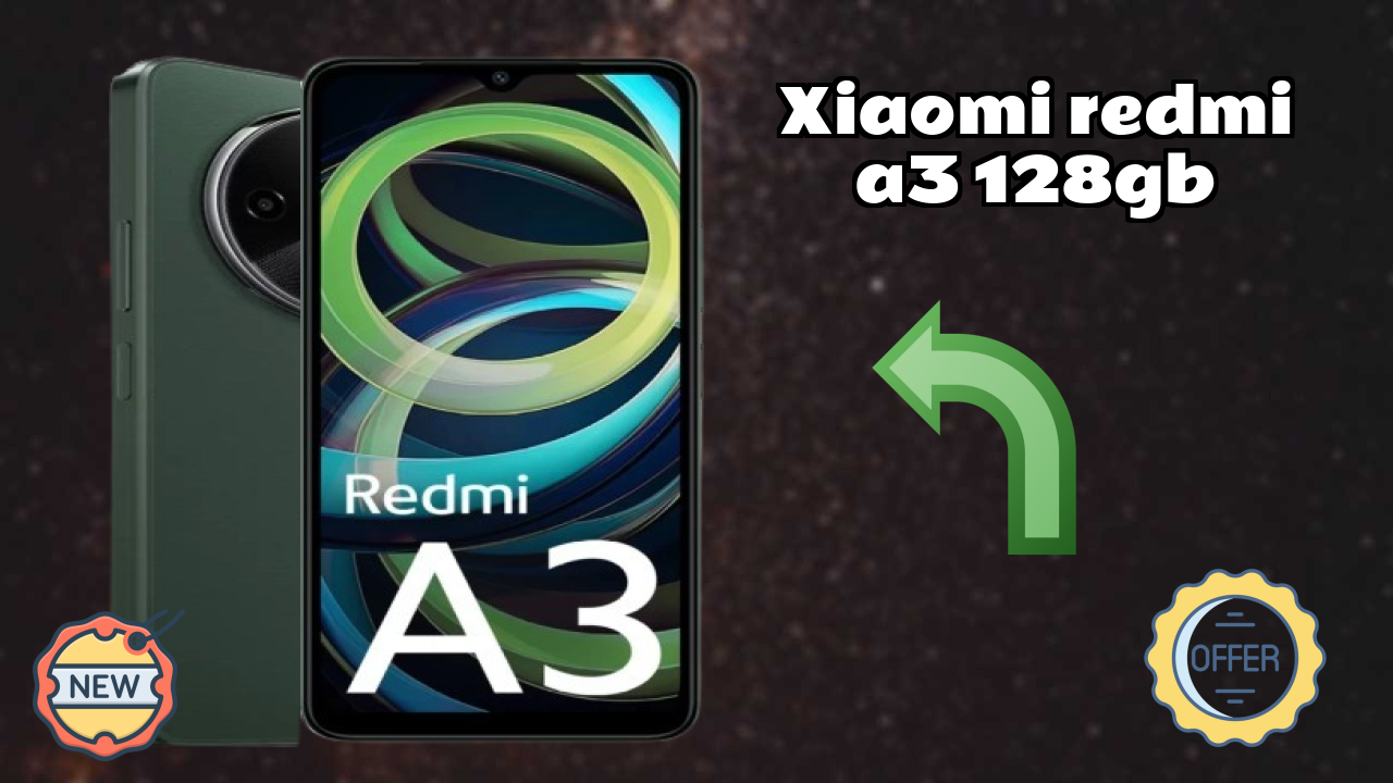 Xiaomi Redmi A3 128GB Display Technology: IPS LCD Quality